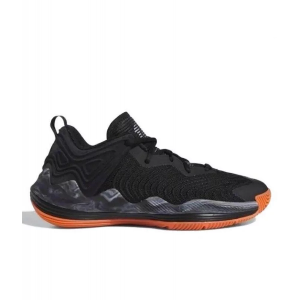 Баскетбольные кроссовки Кроссовки Adidas D ROSE SON OF CHI black/white/solar orange