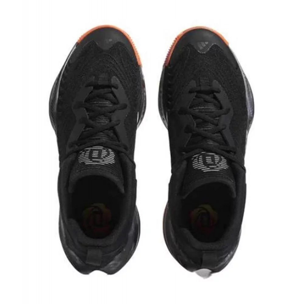 Баскетбольные кроссовки Кроссовки Adidas D ROSE SON OF CHI black/white/solar orange