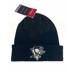 Шапка Reebok NHL Pittsburgh Penguins с подворотом