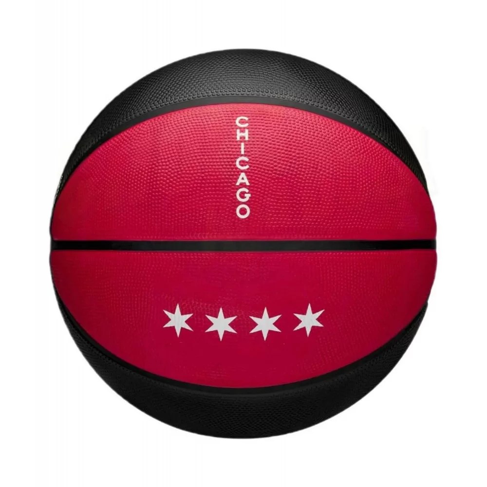 Баскетбольный мяч Wilson NBA Team City Edition Chicago Bulls размер 7
