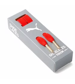 ШНУРКИ Puma LACES WITH METALLIC TIPS Red