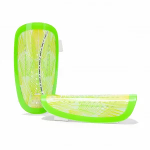 Футбольные щитки Joma Attack fluorescent green