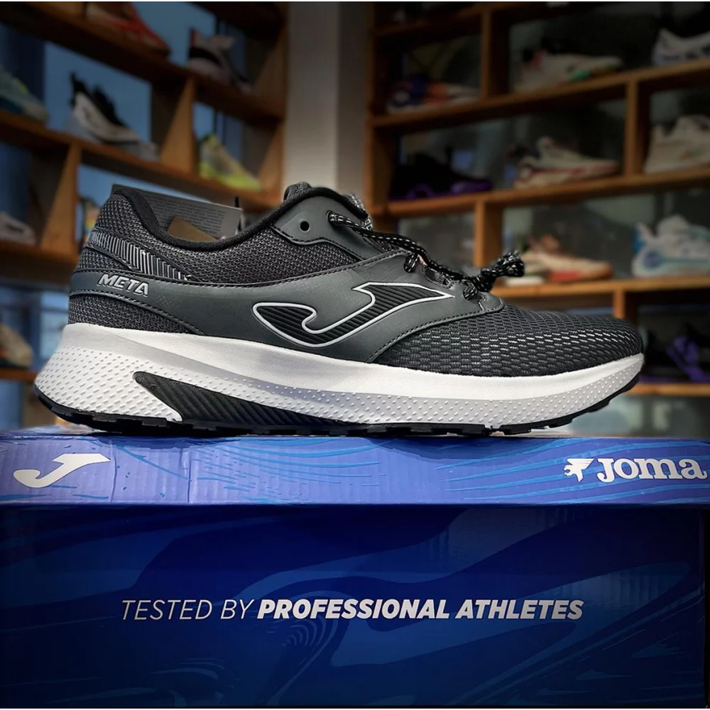 Кроссовки беговые Joma META т.сер/сер/бел