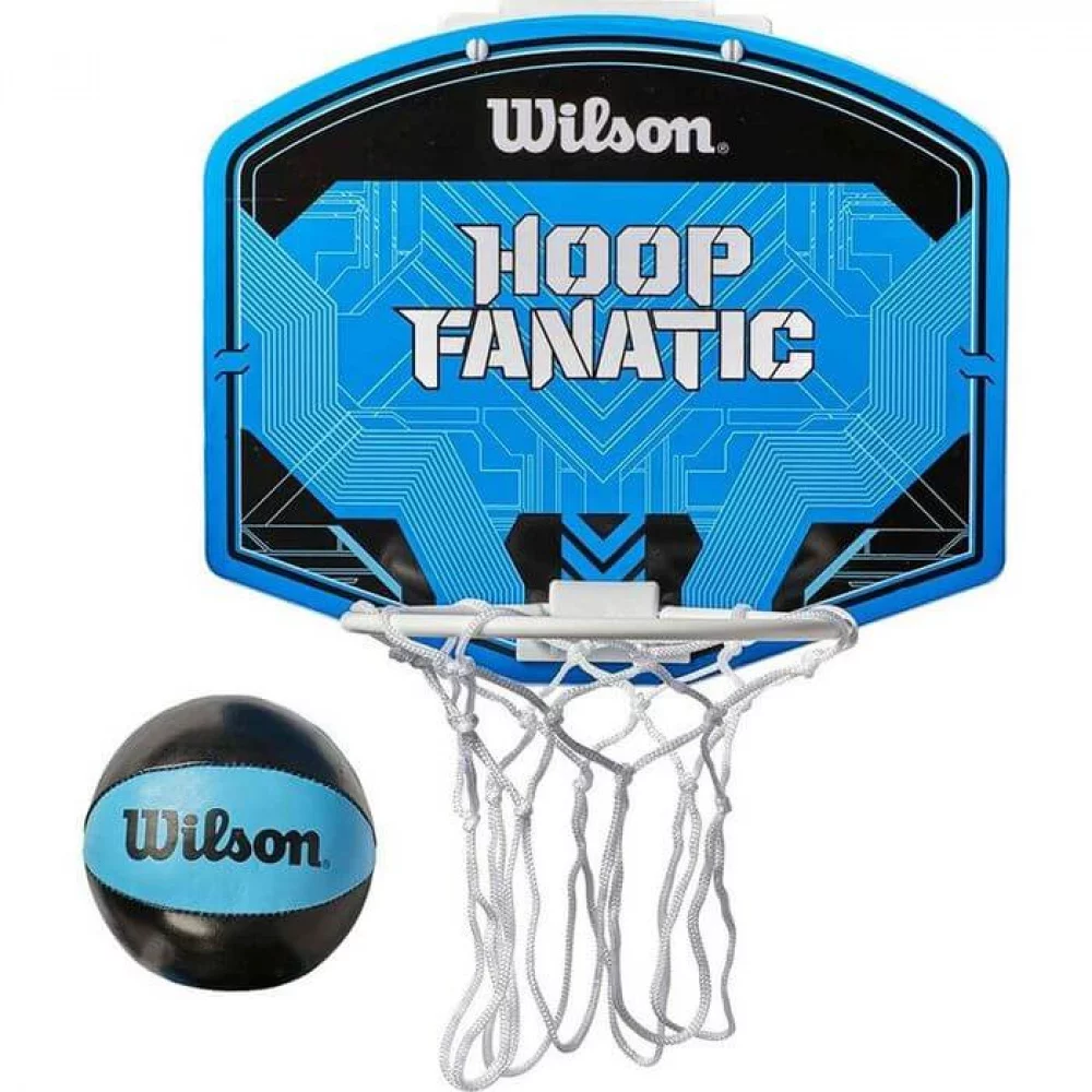 Набор для игры в мини-баскетбол Wilson HOOP FANATIC MINI HOOP KIT WTBA00436